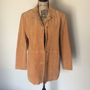 Anne Klein Leather Coat